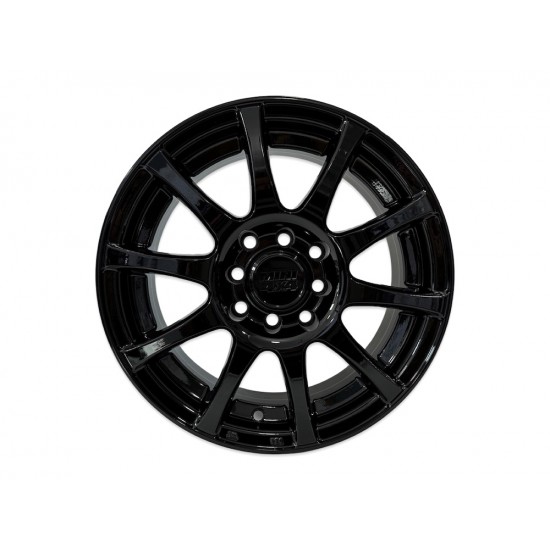 14 inches, 10 spokes alloy wheel - Black